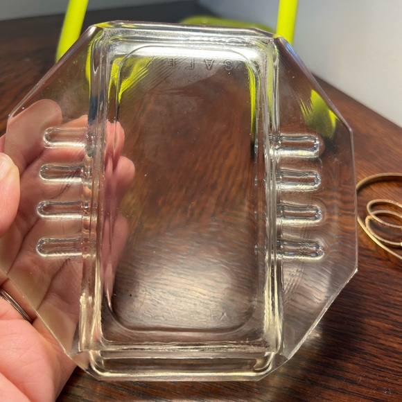 Art Deco ashtray trinket dish 1940s Safex Made in USA - Picture 4 of 8